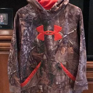 Under Armour Camo Logo Hoodie Youth XL